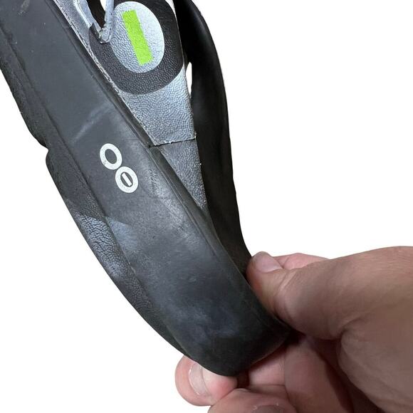 Oofos Ooriginal Flip Flop Thong Sport Sandals Black US M9 W11 Recovery Runner - Picture 8 of 9